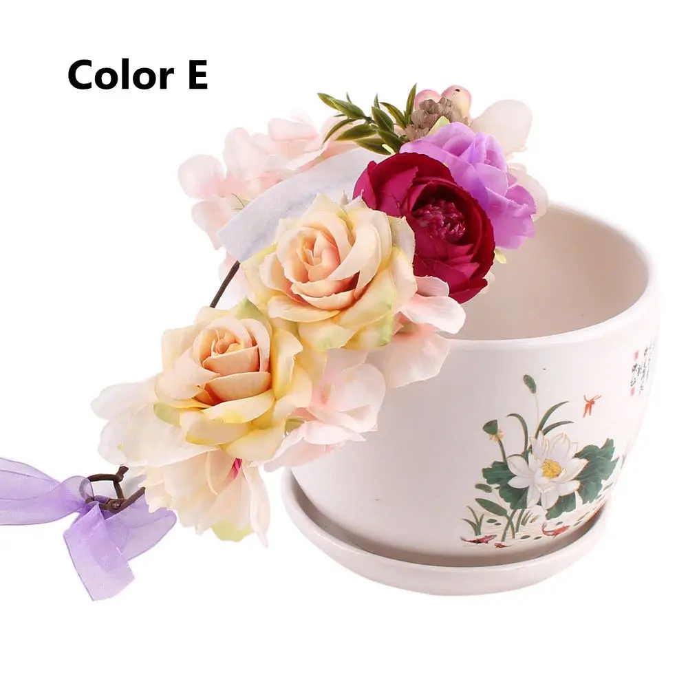 New Cute Baby Girls Bohemia Flower Floral Crown Headband Baby Kids Children Headband Party Wedding Girls Headwear
New Cute Baby Girls Bohemia Flower Floral Crown Headband Baby Kids Children Headband Party Wedding Girls Headwear
