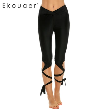 Ekouaer Casual Leggings 2017 Solid Color Dance Leggings Pants Lady Slim Fitness Workout Trousers Elastic High Waist Pants
Ekouaer Casual Leggings 2017 Solid Color Dance Leggings Pants Lady Slim Fitness Workout Trousers Elastic High Waist Pants