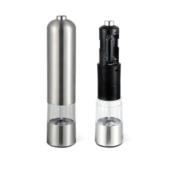 1 Pc Electric Stainless Steel Pepper Salt Grinder Ceramic Core Pepper Grinding Tool Seasoning Spices Mill Bottle
1 Pc Electric Stainless Steel Pepper Salt Grinder Ceramic Core Pepper Grinding Tool Seasoning Spices Mill Bottle