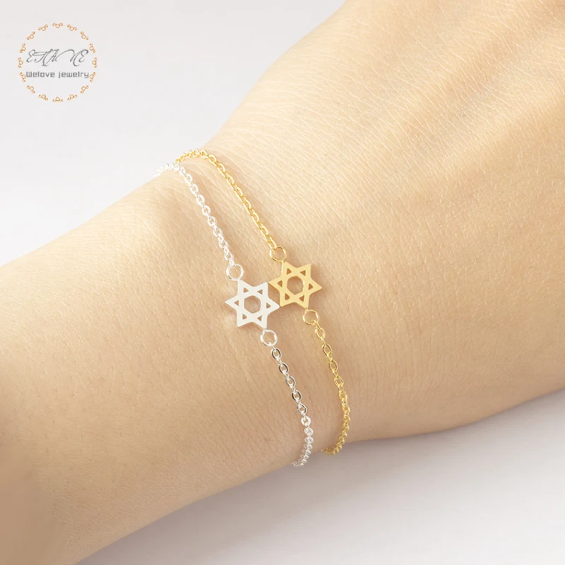 Israel Jewelry Star Of David Bracelets For Women Best Friend Jewish Bracelet Bileklik Erkek Stainless Steel Fashion Jewelry
Israel Jewelry Star Of David Bracelets For Women Best Friend Jewish Bracelet Bileklik Erkek Stainless Steel Fashion Jewelry