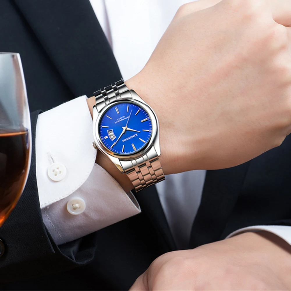 Relogio Masculino часы для мужчин Топ бренд класса люкс Бизнес Мужские сталь