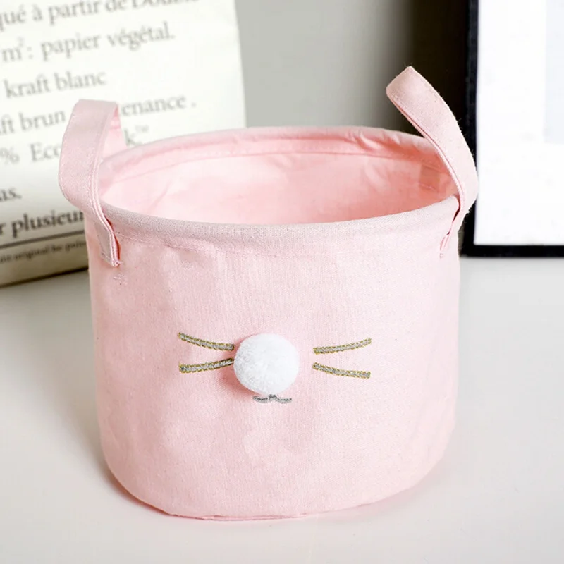 Hair Ball Cat Cloth Storage Box Handy Stationery Toy Storage Basket Fashion Home Organizer Kitchen Bathroom Supplies
Hair Ball Cat Cloth Storage Box Handy Stationery Toy Storage Basket Fashion Home Organizer Kitchen Bathroom Supplies
