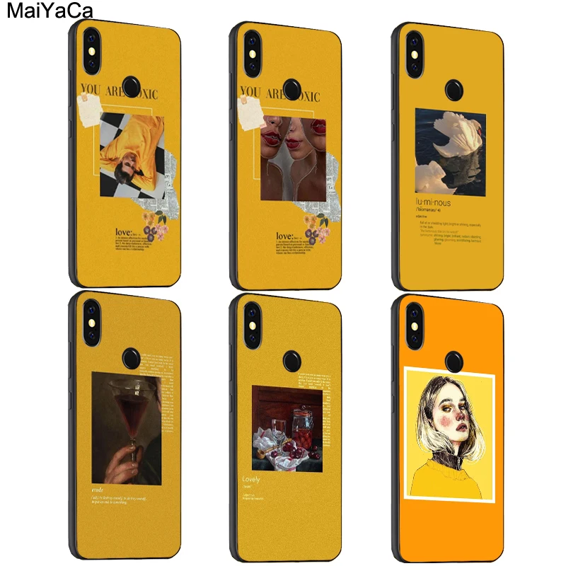 MaiYaCa Yellow Aesthetics Doodles Art Case For Xiaomi Redmi S2 6 6A 6pro 4X Note 5 Pro 5A 7 Mi 8 9 6X A2 Mix 2s Max 2 3 F1
MaiYaCa Yellow Aesthetics Doodles Art Case For Xiaomi Redmi S2 6 6A 6pro 4X Note 5 Pro 5A 7 Mi 8 9 6X A2 Mix 2s Max 2 3 F1