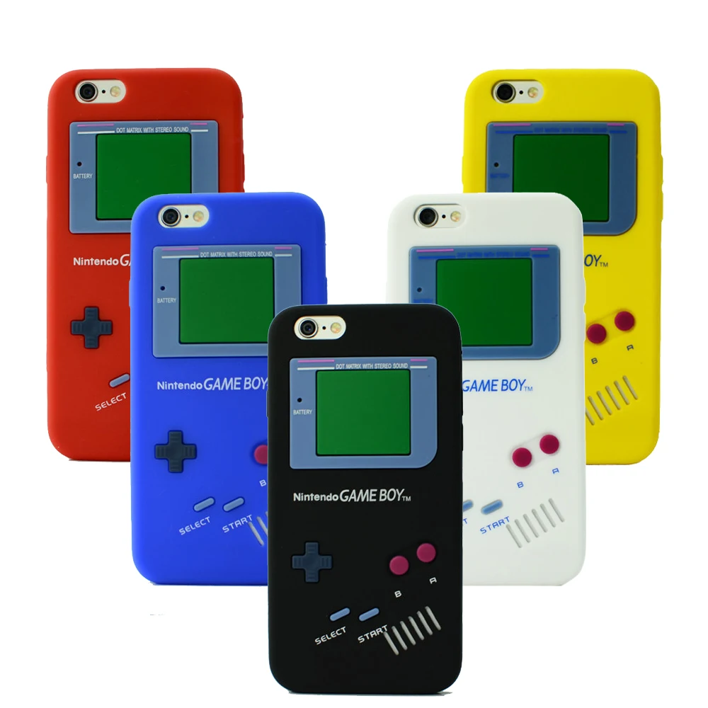 Retro Game Boy Silicone Phone Case For iPhone X 6s/7/8 Plus Soft TPU Capinha Juegos De Ingenio Console For iPhone X 6S 7 8 Plus
Retro Game Boy Silicone Phone Case For iPhone X 6s/7/8 Plus Soft TPU Capinha Juegos De Ingenio Console For iPhone X 6S 7 8 Plus