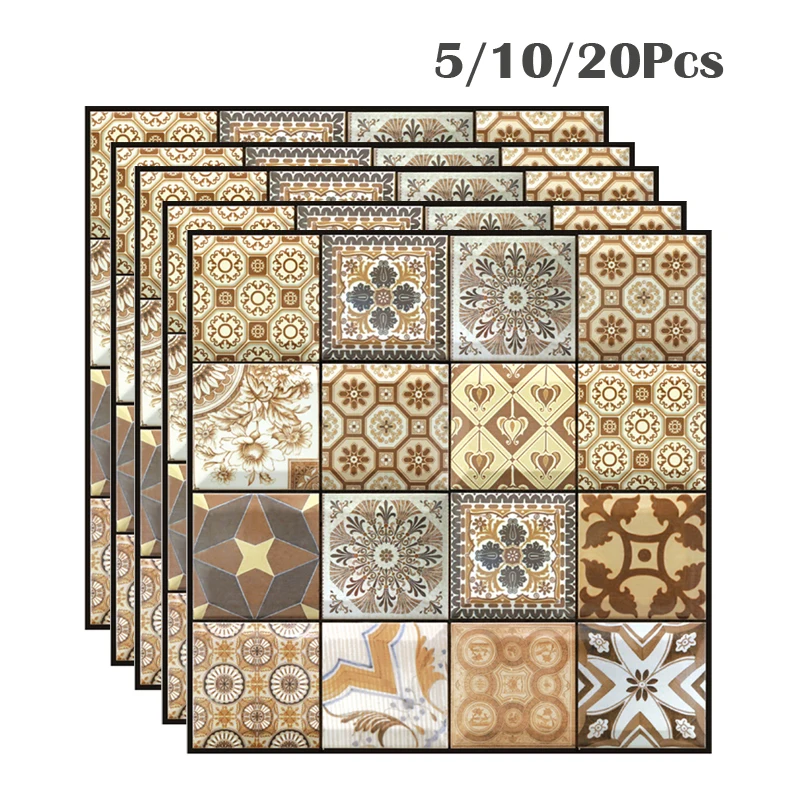 5/10/20Pcs Brick 3D Stone Wallpaper PVC Waterproof Bathroom Kitchen Backsplash Tiles Self Adhesive Wall Stickers Home Decoration
5/10/20Pcs Brick 3D Stone Wallpaper PVC Waterproof Bathroom Kitchen Backsplash Tiles Self Adhesive Wall Stickers Home Decoration