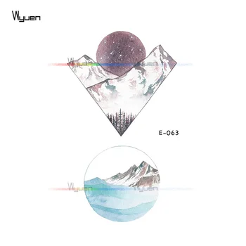 WYUEN Lake Mountain Moon Waterproof Temporary Tattoo Stickers Man Women on The Body Art Translated Tatoo Fake Tattoos E-063
WYUEN Lake Mountain Moon Waterproof Temporary Tattoo Stickers Man Women on The Body Art Translated Tatoo Fake Tattoos E-063