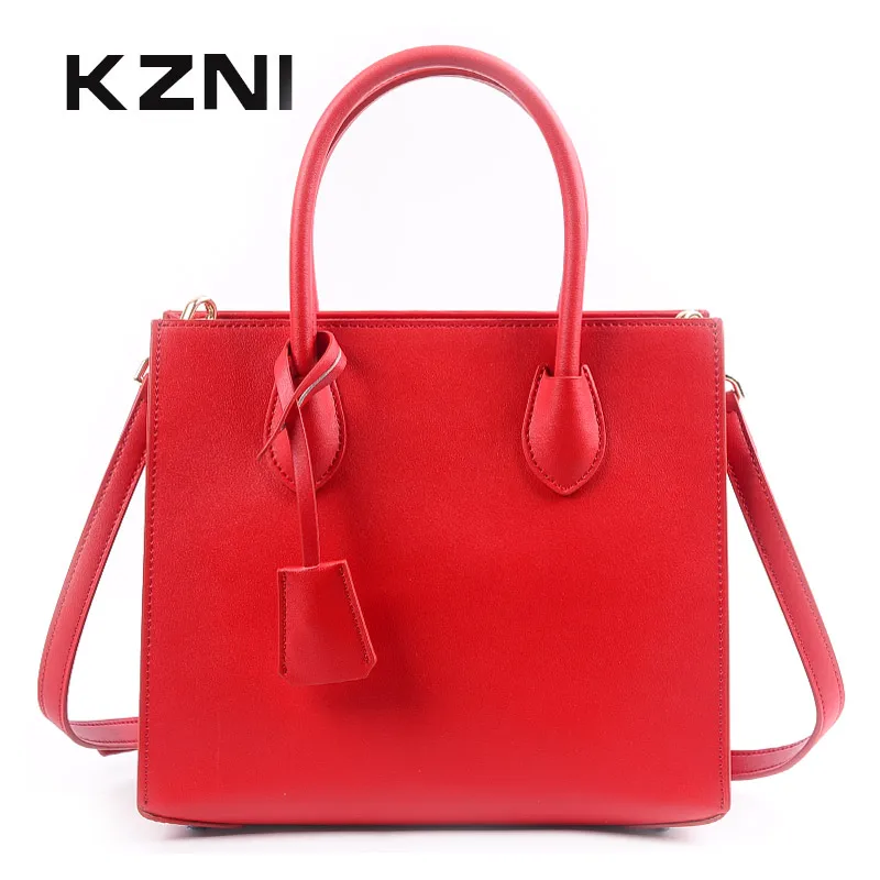 

KZNI women bag genuine leather purses and handbags female cross shoulder bags for girl bolsa feminina sac a main femme 9137