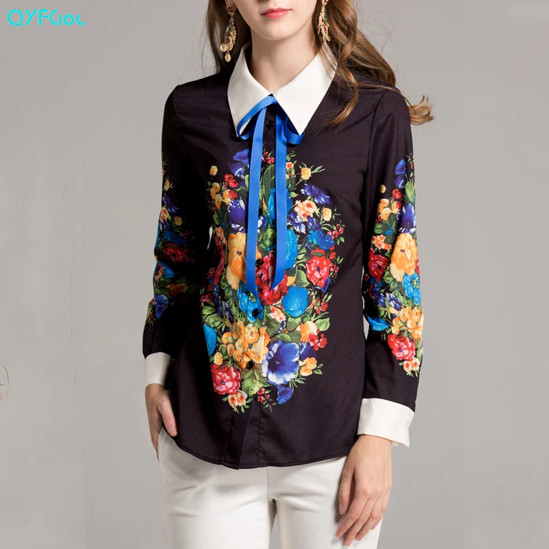 Qyfcioufu pasarela de moda coreana 2017 mujeres Tops manga larga de alta calidad negro arco Rosa impresión más tamaño Camisas y Blusas
Qyfcioufu pasarela de moda coreana 2017 mujeres Tops manga larga de alta calidad negro arco Rosa impresión más tamaño Camisas y Blusas