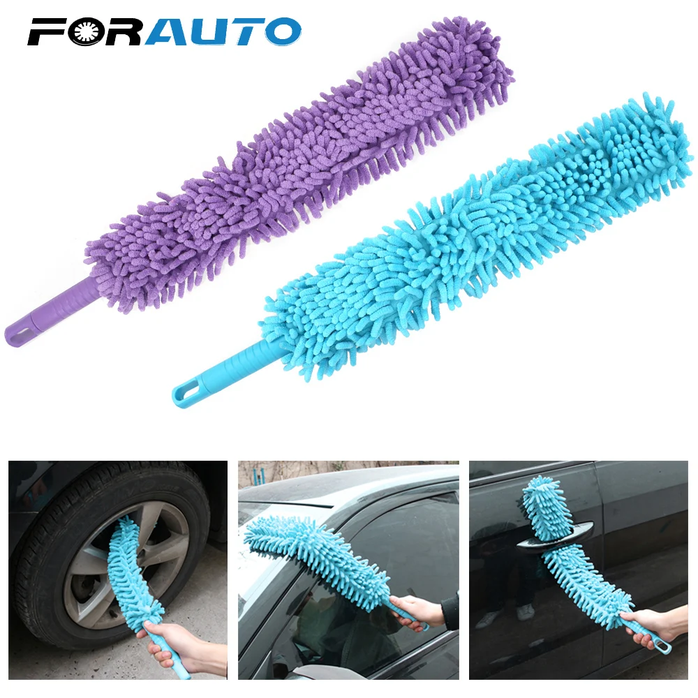 FORAUTO Soft Microfiber Wheel Tire Cleaner Chenille Car Wheel Wash Brush Dust Remover Long Auto Care Car Duster Car Washing Tool
FORAUTO Soft Microfiber Wheel Tire Cleaner Chenille Car Wheel Wash Brush Dust Remover Long Auto Care Car Duster Car Washing Tool