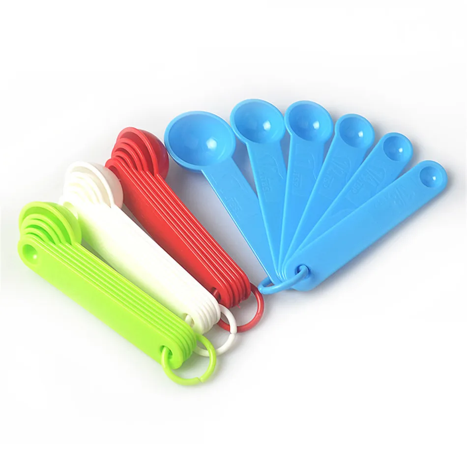 VOGVIGO 6Pcs/set Plastic Measuring Spoons Set Coffee Scoop Kitchen Cooking Flour Sugar Baking Utensil Set Random Color
VOGVIGO 6Pcs/set Plastic Measuring Spoons Set Coffee Scoop Kitchen Cooking Flour Sugar Baking Utensil Set Random Color