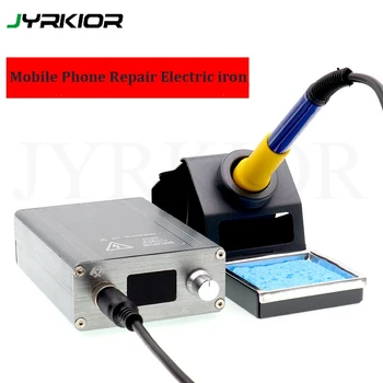 Jyrkior T12-D Adjustable Temperature Electric Soldering Iron For Mobile Phone Flying Line Electronic Repair Welding Tools
Jyrkior T12-D Adjustable Temperature Electric Soldering Iron For Mobile Phone Flying Line Electronic Repair Welding Tools
