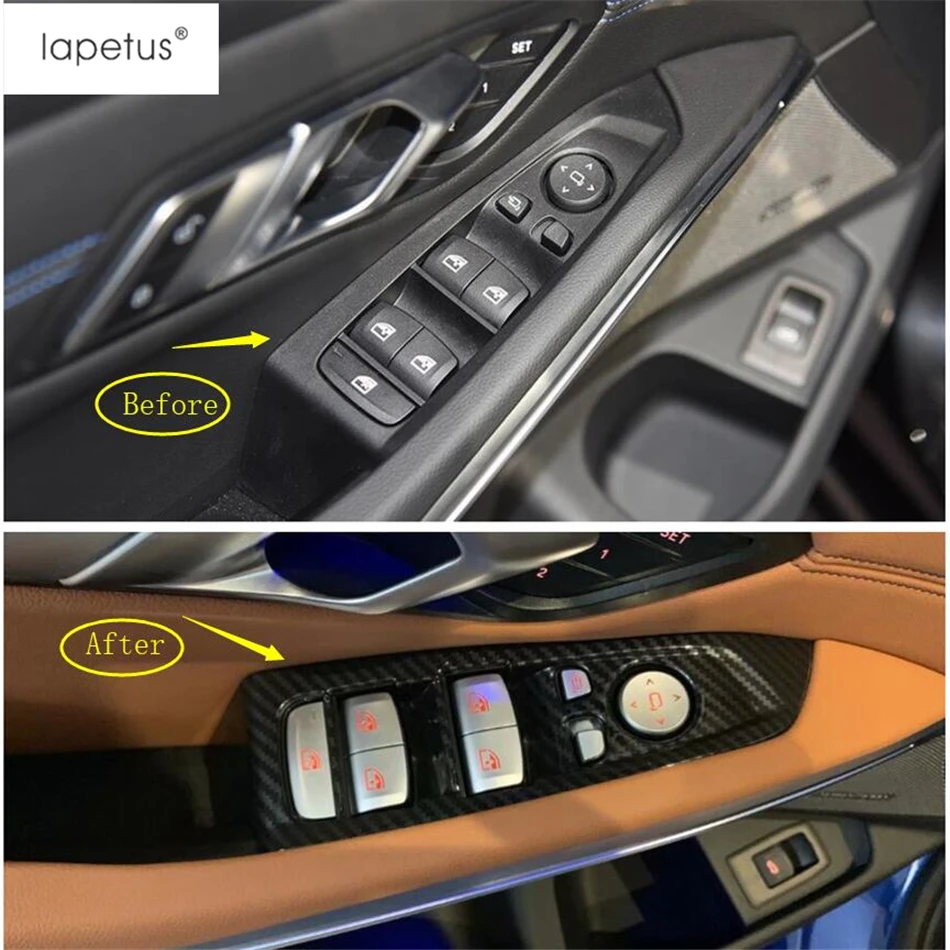 Lapetus Accessories Fit For BMW 3 Series G20 2019 2020 ABS Armrest Window Glass Lift Button Panel Cover Kit Trim / Carbon Fiber
Lapetus Accessories Fit For BMW 3 Series G20 2019 2020 ABS Armrest Window Glass Lift Button Panel Cover Kit Trim / Carbon Fiber
