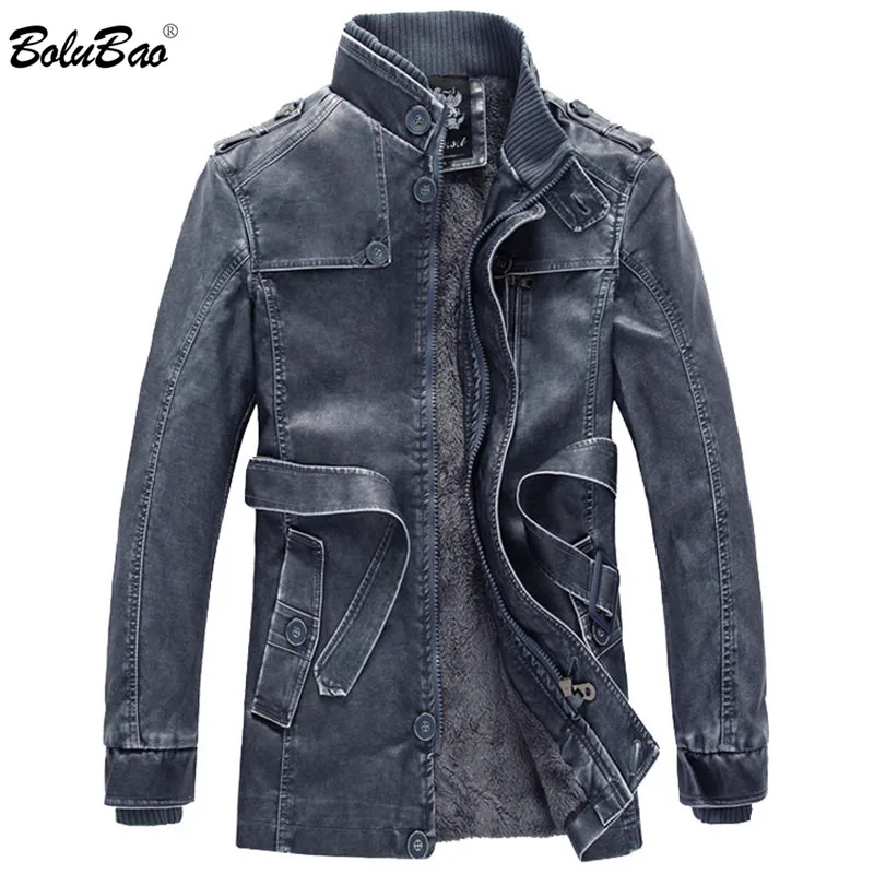 BAOLUBAO Brand Men Faux Leather Coats Winter New Motorcycle Street Trend Men's Casual PU Leather Jacket Leather Jackets Male
BAOLUBAO Brand Men Faux Leather Coats Winter New Motorcycle Street Trend Men's Casual PU Leather Jacket Leather Jackets Male