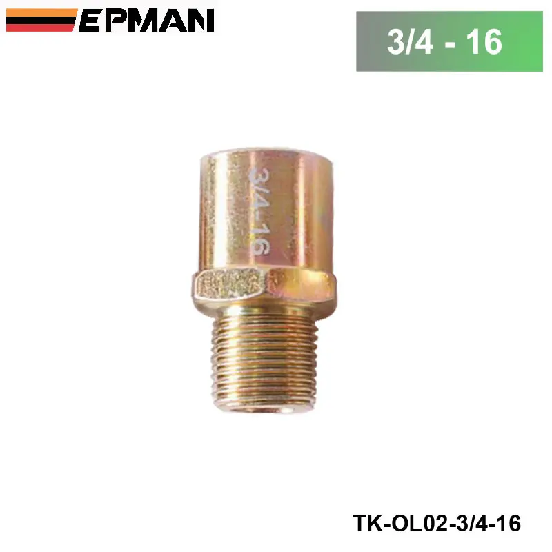 TANSKY-JDM Sandwich Plate Oil Temperature Pressure Adaptor Sensor 3/4-16 UNF TK-OL02-3/4-16