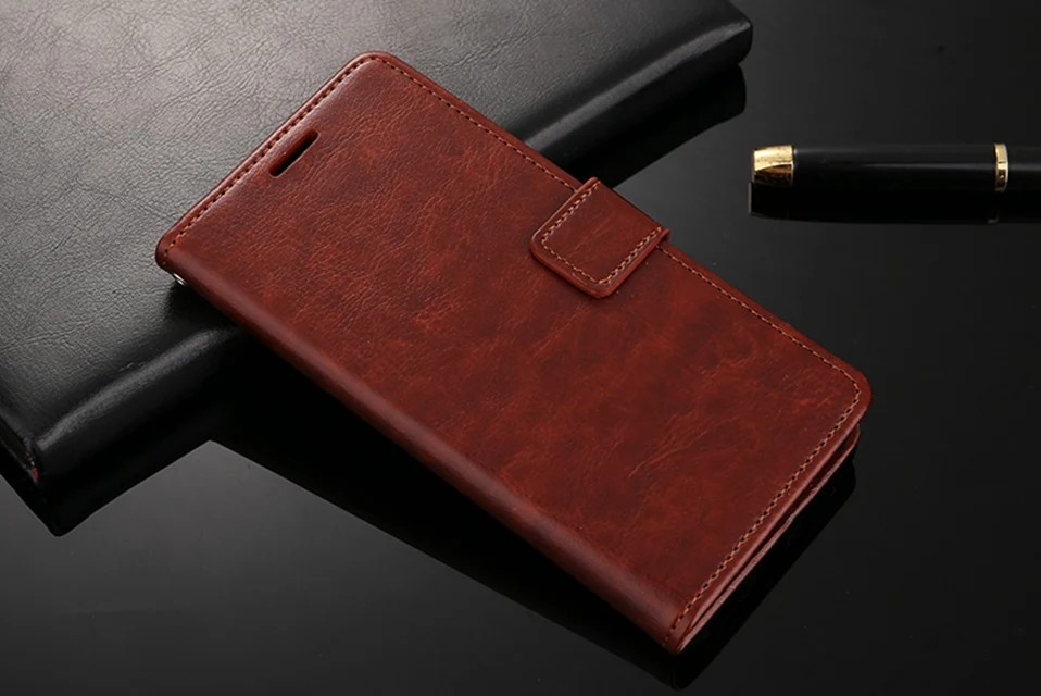 Leather Case For iPhone XS Max XR X Coque iPhone8 Wallet Luxury Flip Phone Case For iPhone X Xs 5 5S SE 6 6S 7 8 Plus Cover TPU (5)