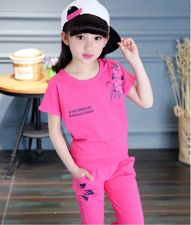 Kids Clothes 2019 new summer Print Short Sleeve Two-Piece Cotton T-shirt+ Shorts Set Baby Girl Clothes
Kids Clothes 2019 new summer Print Short Sleeve Two-Piece Cotton T-shirt+ Shorts Set Baby Girl Clothes