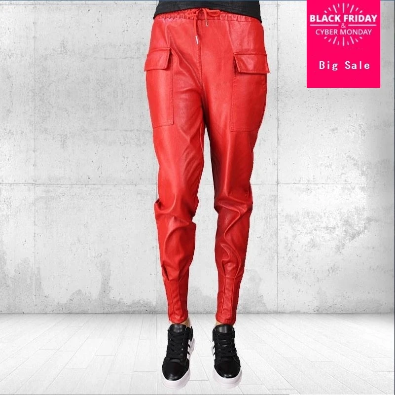 S-5XL Plus size leather pu pants with big pocket female 2019 winter was thin leisure pu leather pencil pants wj1656 dropship
S-5XL Plus size leather pu pants with big pocket female 2019 winter was thin leisure pu leather pencil pants wj1656 dropship