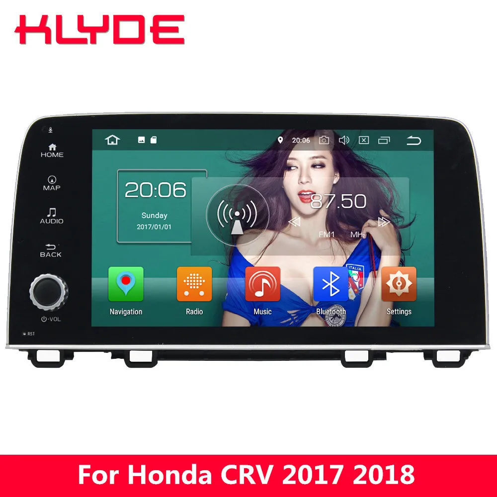 KLYDE 9" IPS 4G Android 8 Octa Core 4GB RAM 32GB ROM RDS BT Car DVD Multimedia Player Radio Stereo For Honda CRV CR-V 2017 2018
KLYDE 9" IPS 4G Android 8 Octa Core 4GB RAM 32GB ROM RDS BT Car DVD Multimedia Player Radio Stereo For Honda CRV CR-V 2017 2018