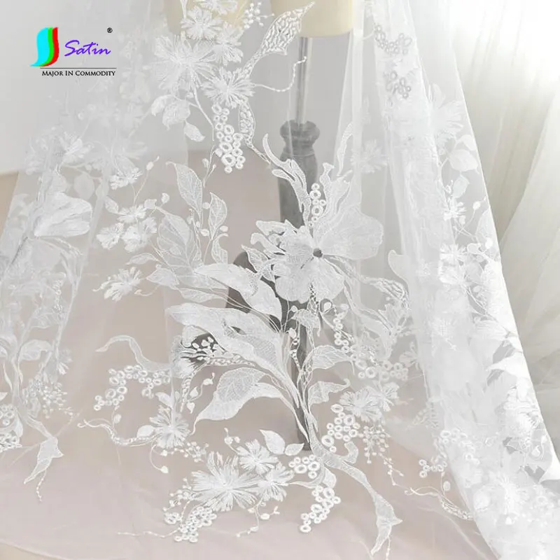 Romantic Forest Big Size Embroidery Lace Fabric,Wedding Dress Skirt,Clothes Lace Decoration White Embroidery Fabric S0661L
Romantic Forest Big Size Embroidery Lace Fabric,Wedding Dress Skirt,Clothes Lace Decoration White Embroidery Fabric S0661L