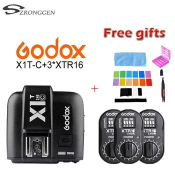 Godox 3x XTR-16 Wireless 2.4G Power Control Flash + X1T-C TTL Wireless for Canon AD180 AD360 AD360II
Godox 3x XTR-16 Wireless 2.4G Power Control Flash + X1T-C TTL Wireless for Canon AD180 AD360 AD360II