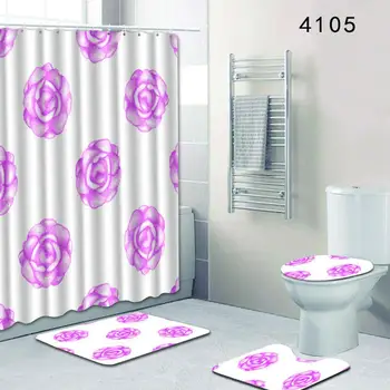 Adeeing Hand-painted Elements Pattern Shower Curtain Mat U Shaped Toilet Rug O Shaped Toilet Cover
Adeeing Hand-painted Elements Pattern Shower Curtain Mat U Shaped Toilet Rug O Shaped Toilet Cover
