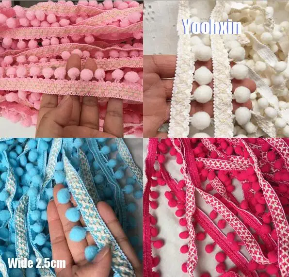 2.5CM Wide Modern Embroidery gold sequin flower lace fabric ribbon DIY sewing applique collar Pom pom trim dress wedding decor
2.5CM Wide Modern Embroidery gold sequin flower lace fabric ribbon DIY sewing applique collar Pom pom trim dress wedding decor