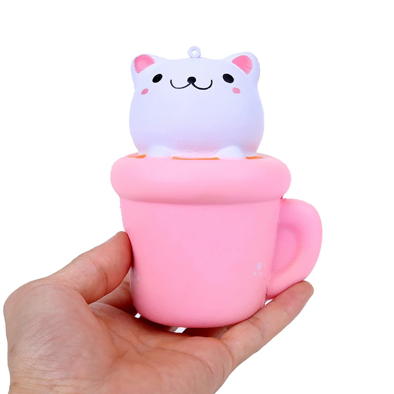 Pop Cute Cup Cat Squeeze Toys Pink Dolls with Smiles Stickers Wishy Squishy Cute Christmas Scented Anti-stress Toy Gift
Pop Cute Cup Cat Squeeze Toys Pink Dolls with Smiles Stickers Wishy Squishy Cute Christmas Scented Anti-stress Toy Gift