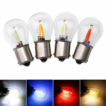 Newest 1156 ba15s P21W COB LED Glass LED Filament Bulb Car Auto Turn Signal Tail Parking Reverse Lamp 12V 6 Colors Warm White 
Newest 1156 ba15s P21W COB LED Glass LED Filament Bulb Car Auto Turn Signal Tail Parking Reverse Lamp 12V 6 Colors Warm White