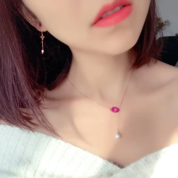 YUN RUO 2018 New Rose Gold Color Fashion Luxury Crystal Lip Pearl Pendant Necklace Titanium Steel Jewelry Woman Gift Never Fade
YUN RUO 2018 New Rose Gold Color Fashion Luxury Crystal Lip Pearl Pendant Necklace Titanium Steel Jewelry Woman Gift Never Fade