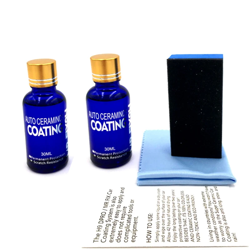 2Pcs 9H Ceramic Car Coating Polish Glass Anti-scratch Coating Automotive Super Hydrophobic Liquid Glass Varnish Auto Detailing
2Pcs 9H Ceramic Car Coating Polish Glass Anti-scratch Coating Automotive Super Hydrophobic Liquid Glass Varnish Auto Detailing