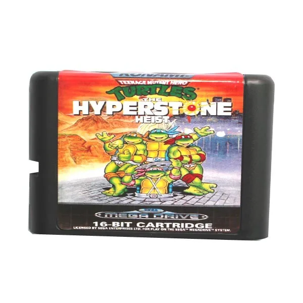 Sega MD game card - Teenage Mutant Ninja Turtles Hyper Stone Heist for 16 bit Sega MD game Cartridge Megadrive Genesis system
Sega MD game card - Teenage Mutant Ninja Turtles Hyper Stone Heist for 16 bit Sega MD game Cartridge Megadrive Genesis system