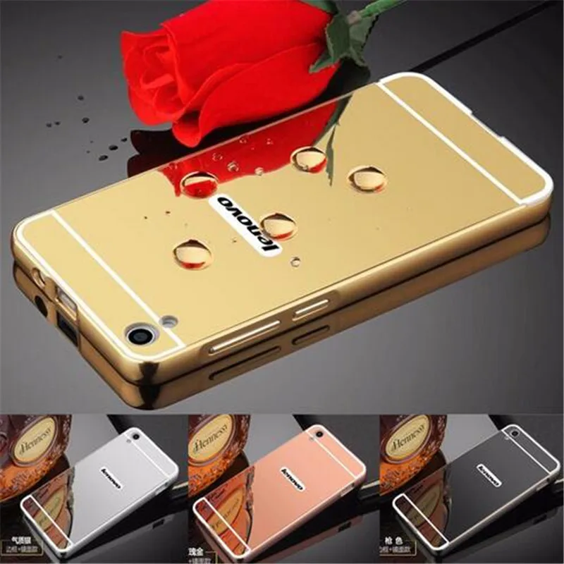 Luxury Aluminum For Lenovo P70 Phone case Metal Frame Acrylic Mirror Back Cover For Lenovo P70 P 70 P70-A P70T Case Coque
Luxury Aluminum For Lenovo P70 Phone case Metal Frame Acrylic Mirror Back Cover For Lenovo P70 P 70 P70-A P70T Case Coque