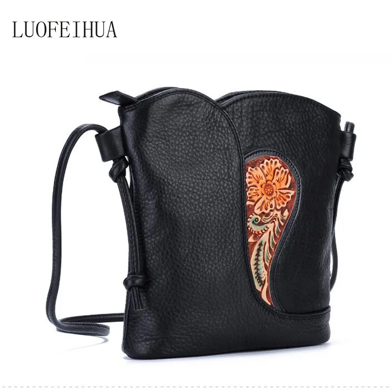 Women Genuine Leather bag 2019 new original handbag New single shoulder messenger bag Vintage handmade original ethnic tote bag
Women Genuine Leather bag 2019 new original handbag New single shoulder messenger bag Vintage handmade original ethnic tote bag