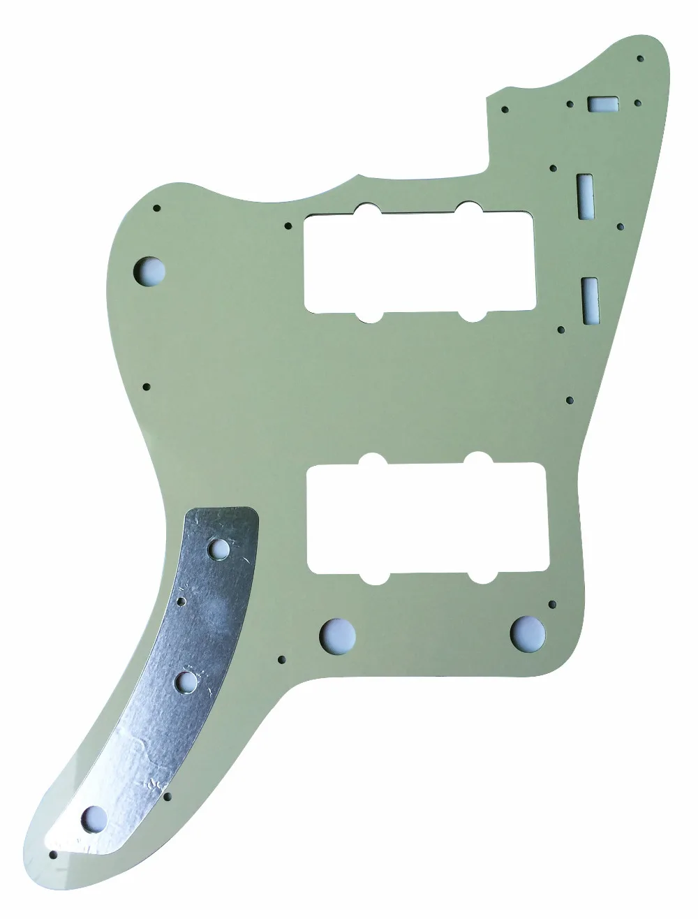Pleroo Custom гитара pickgaurd Scratch Plate для японской Jazzmaster Гитара Pickguard 3 слоя мятный