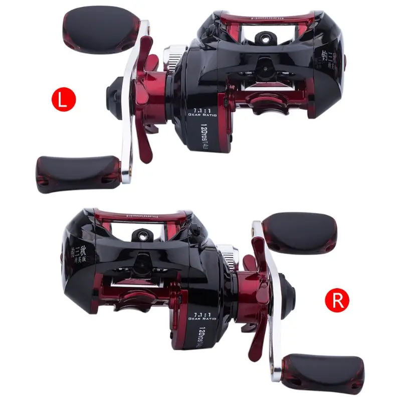 10+1 Double Brake Water Drop Reels 7.1:1 Speed Magnetic Adjustable Wheel Rocker Left/Right Hand Rotating Tackle Spinning Gear
10+1 Double Brake Water Drop Reels 7.1:1 Speed Magnetic Adjustable Wheel Rocker Left/Right Hand Rotating Tackle Spinning Gear