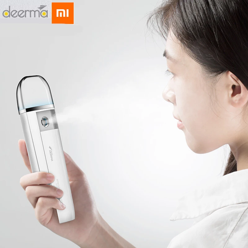 Original Xiaomi Youpin Deerma Face Nano Spray Machine Portable Cold Spray Beauty Instrument Face Facial Moisturizing Humidifier
Original Xiaomi Youpin Deerma Face Nano Spray Machine Portable Cold Spray Beauty Instrument Face Facial Moisturizing Humidifier