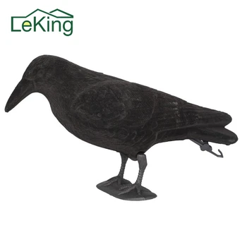 Artifical Plastic jet Crow Decoy Stand Body Feet Stake For Outdoor Hunting Decoys Home Garden Decoration Ornaments Pest Control
Artifical Plastic jet Crow Decoy Stand Body Feet Stake For Outdoor Hunting Decoys Home Garden Decoration Ornaments Pest Control