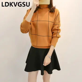 2018 Autumn Winter Women Pullover Turtleneck Sweater Female Casual Bat Sleeve Loose Sweater Office Lady Knit Sweater Tops Is871
2018 Autumn Winter Women Pullover Turtleneck Sweater Female Casual Bat Sleeve Loose Sweater Office Lady Knit Sweater Tops Is871