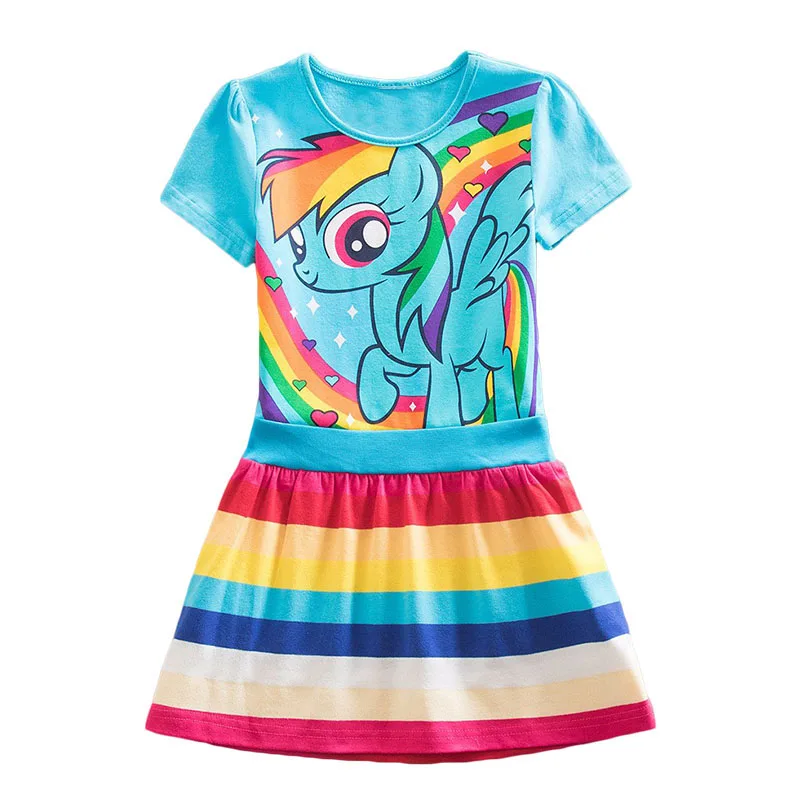 My baby princess dress, striped cotton, children cartoon, unicorn pony, summer clothing, children's clothing.
My baby princess dress, striped cotton, children cartoon, unicorn pony, summer clothing, children's clothing.