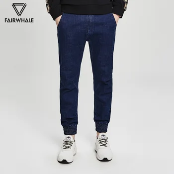 Mark Fairwhale 2019 new arrival streetwear elasticed leg mid waist carrot pants stripes long jeans men 718121017015
Mark Fairwhale 2019 new arrival streetwear elasticed leg mid waist carrot pants stripes long jeans men 718121017015