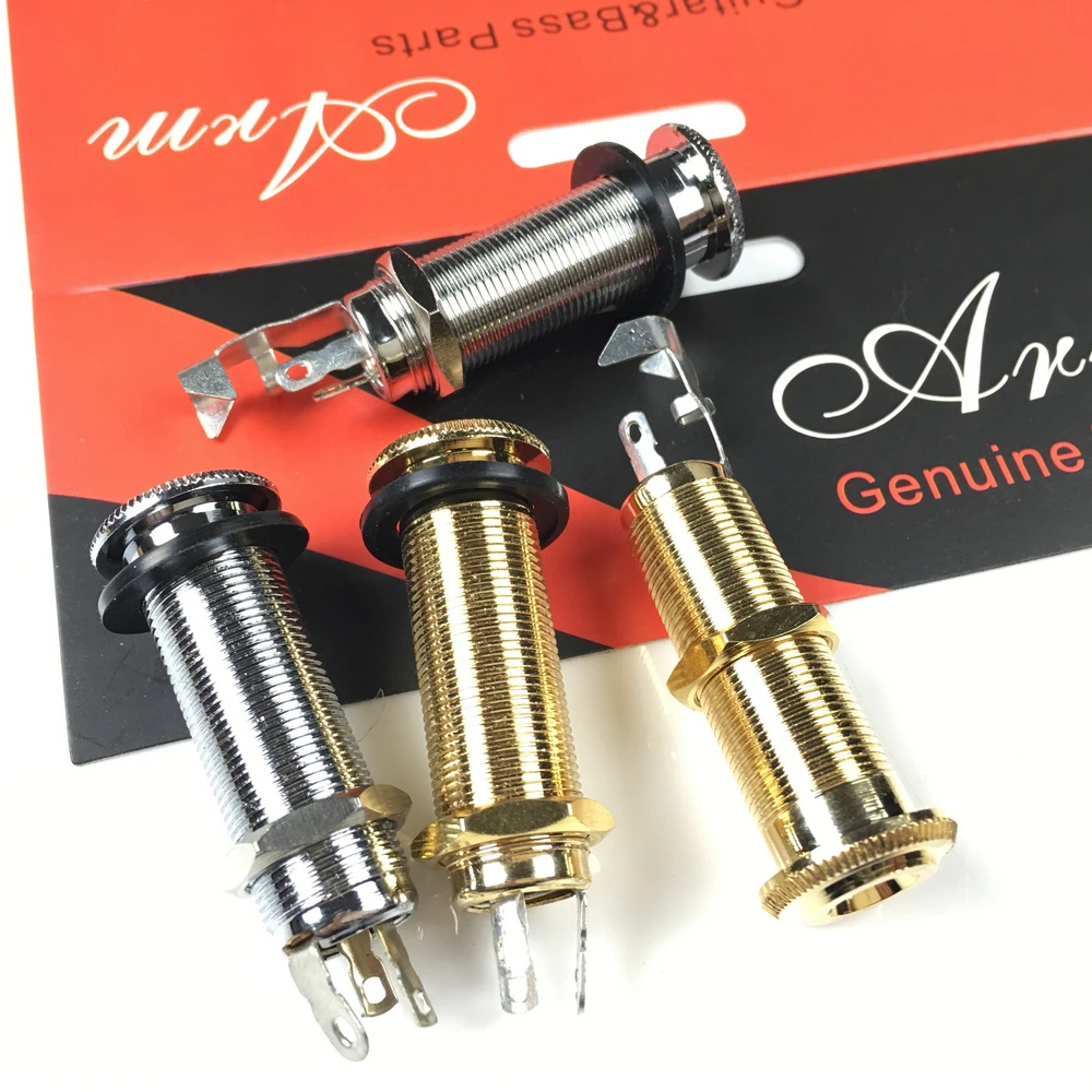 1 Piece Stereo Long Threaded Output Jack for Ibanez Electric Guitar Bass ( #0397 ) MADE IN KOREA
1 Piece Stereo Long Threaded Output Jack for Ibanez Electric Guitar Bass ( #0397 ) MADE IN KOREA