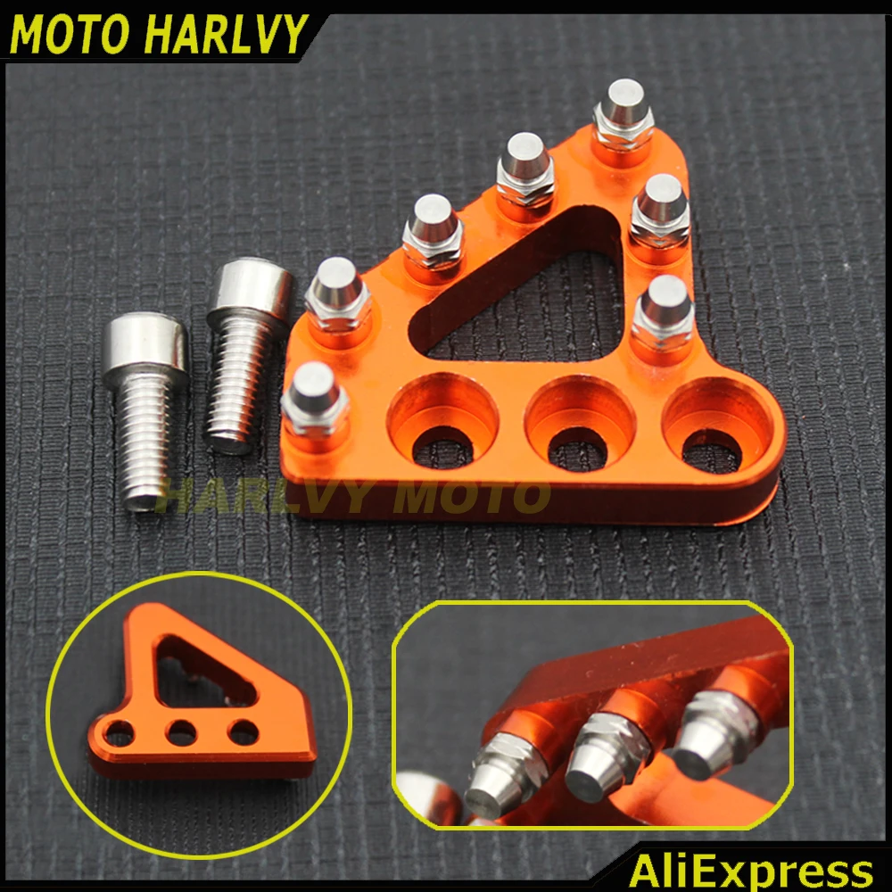 THE NEWEST BILLET FOR KTM REAR BRAKE PEDAL STEP TIPS 125-530 690 950 990 SX EXC XCF ADVENTURE DUKE ORANGE COLOR
THE NEWEST BILLET FOR KTM REAR BRAKE PEDAL STEP TIPS 125-530 690 950 990 SX EXC XCF ADVENTURE DUKE ORANGE COLOR