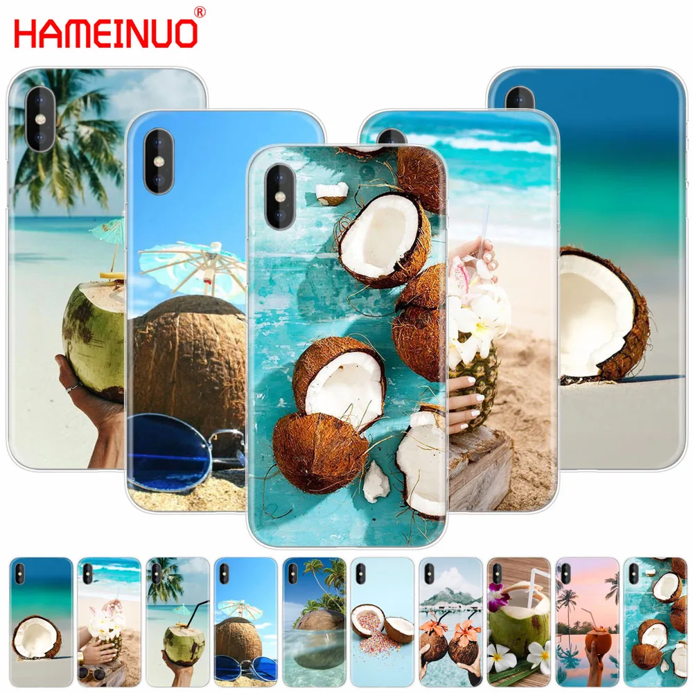 HAMEINUO Coconut on the beach cell phone Cover case for iphone X 8 7 6 4 4s 5 5s SE 5c 6s plus
HAMEINUO Coconut on the beach cell phone Cover case for iphone X 8 7 6 4 4s 5 5s SE 5c 6s plus