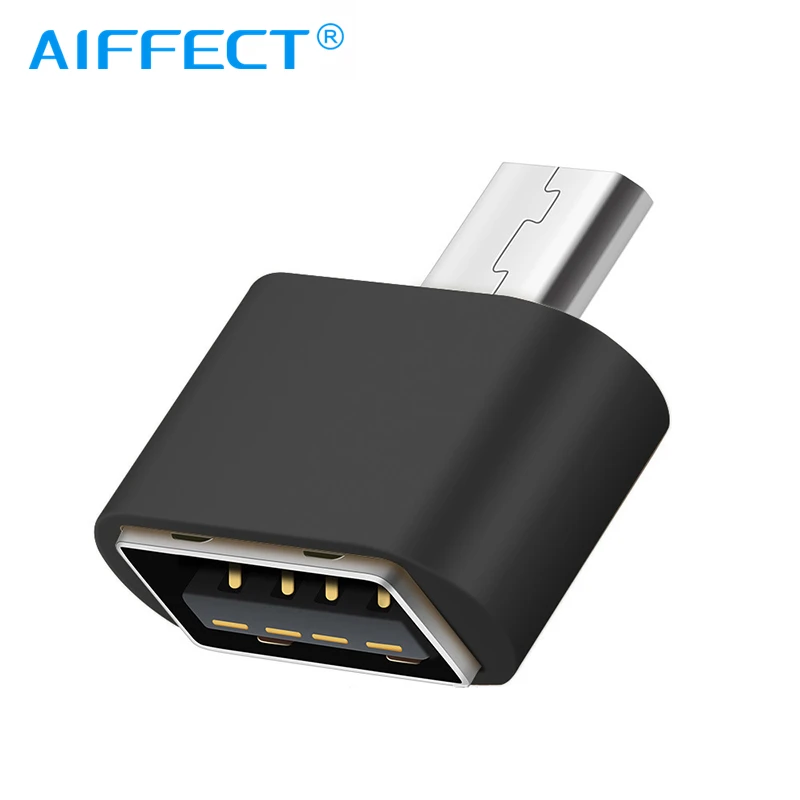 AIFFECT Data Portable OTG Converter Micro USB Male To USB2.0 Female Adapter for Android Phone Tablets GPS OTG Devices Cameras
AIFFECT Data Portable OTG Converter Micro USB Male To USB2.0 Female Adapter for Android Phone Tablets GPS OTG Devices Cameras
