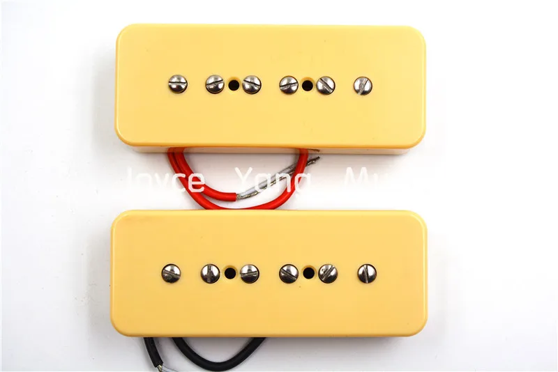 1 Set of 2pcs Cream Body Soapbar Humbucker Pickups For LP Jazz Electric Guitar 50/52mm Pickups
1 Set of 2pcs Cream Body Soapbar Humbucker Pickups For LP Jazz Electric Guitar 50/52mm Pickups