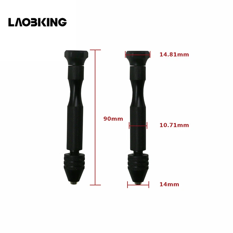 Twist Drills Bit Mini Micro Aluminium Manual Hand Drill Keyless Chuck Twsit 0.3-3.2mm walnut Woodworking Drilling Rotary Tools
Twist Drills Bit Mini Micro Aluminium Manual Hand Drill Keyless Chuck Twsit 0.3-3.2mm walnut Woodworking Drilling Rotary Tools