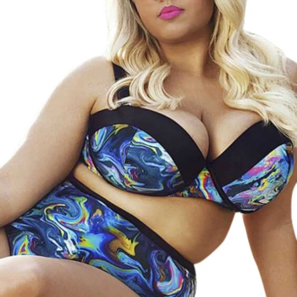 Swimsuit Solid Bikini 2019 Set swimsuit large size High Waist Plus Size Swimwear women Padded Swimwear Swimsuit Bathing
Swimsuit Solid Bikini 2019 Set swimsuit large size High Waist Plus Size Swimwear women Padded Swimwear Swimsuit Bathing