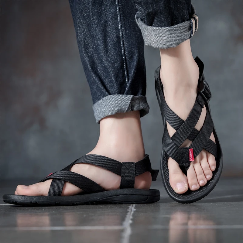 Men Sandals 2018 New Summer Beach Shoes Outdoor Toe Soft Bottom Fashion Casual Sandals Men Zapatos De Hombre Sandalia Masculina
Men Sandals 2018 New Summer Beach Shoes Outdoor Toe Soft Bottom Fashion Casual Sandals Men Zapatos De Hombre Sandalia Masculina