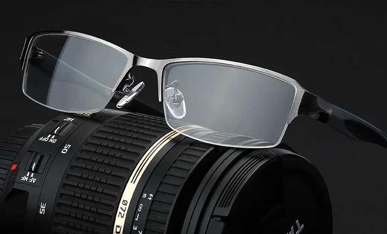 Men myopia glasses ultra-light half-rim Nearsighted Glasses women ready-made prescription glasses grey -0.50 -1.00 to -6.00
Men myopia glasses ultra-light half-rim Nearsighted Glasses women ready-made prescription glasses grey -0.50 -1.00 to -6.00