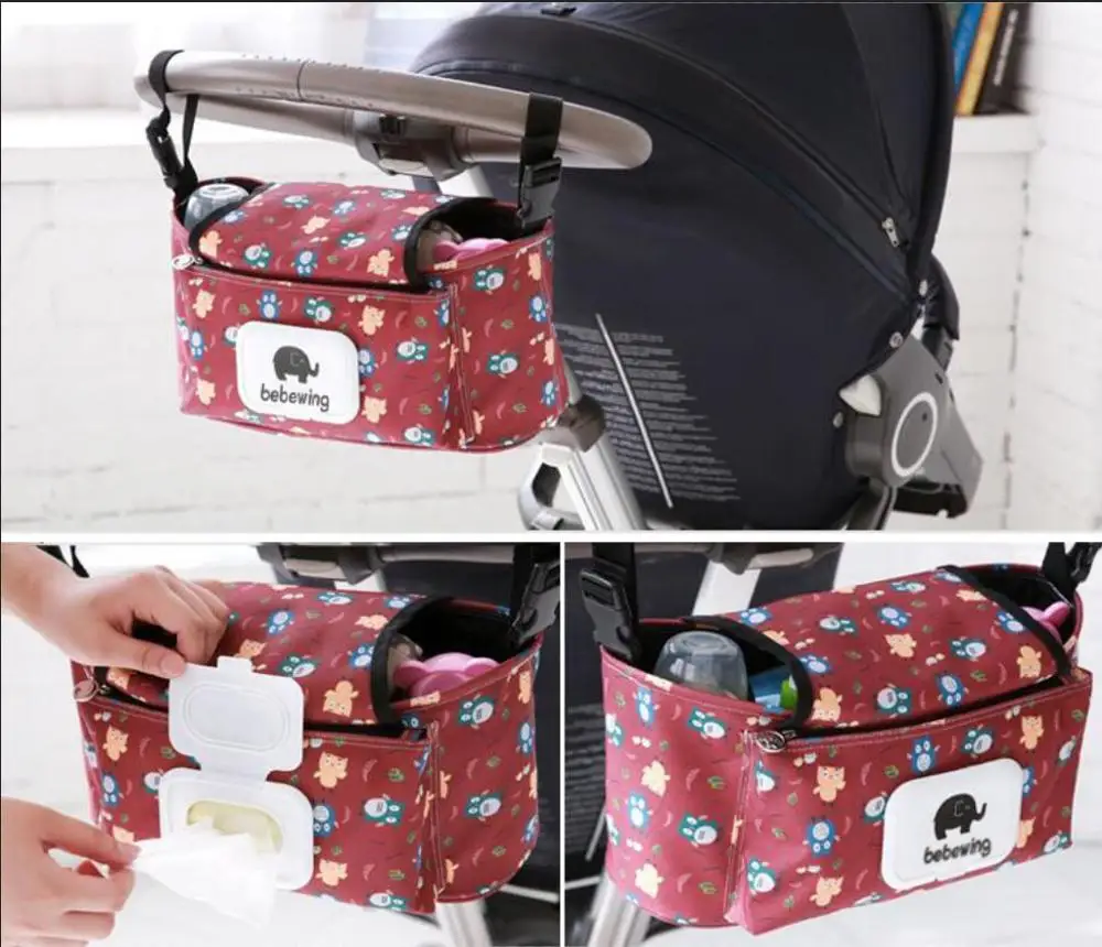 Baby Stroller Waterproof Accessories Cartoon Elephant Hanging Bag Storage Bag Convenient Large Spaces
Baby Stroller Waterproof Accessories Cartoon Elephant Hanging Bag Storage Bag Convenient Large Spaces